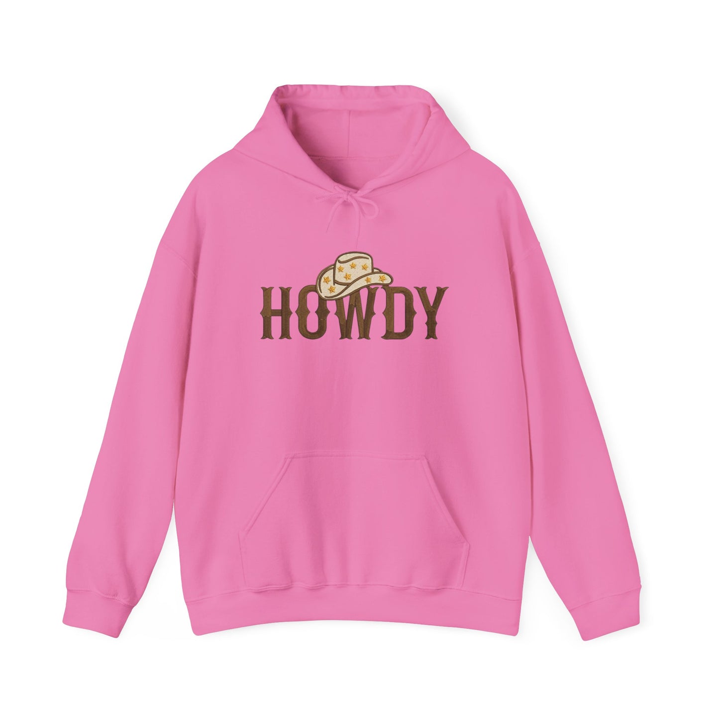 Howdy Cowboy Graphic Hoodie NEW Heavy Blend™ Hooded Sweatshirt
