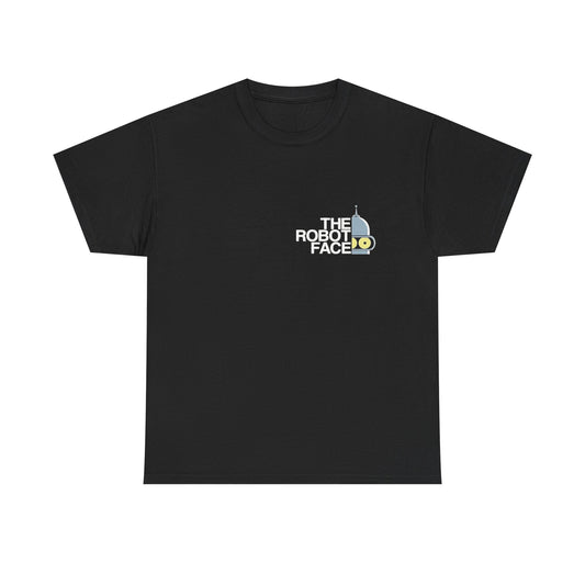 The Robot Face Bender Futurama Graphic T Shirt NEW Adult Regular Sizing Tee