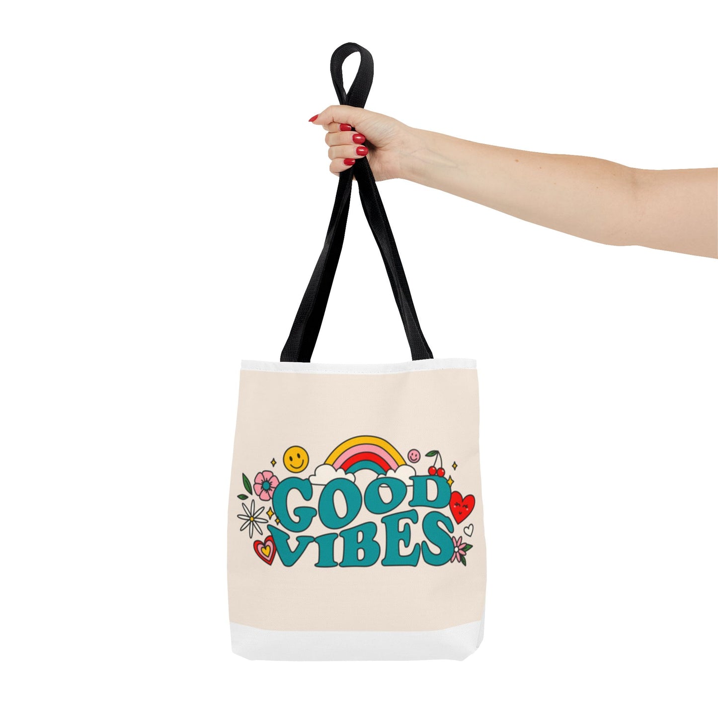 Good Vibes Beach Tropical Tote Bag (AOP)