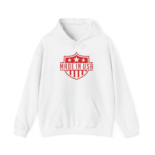 Made In The USA Graphic Hoodie Unisex Heavy Blend™ Hooded Sweatshirt