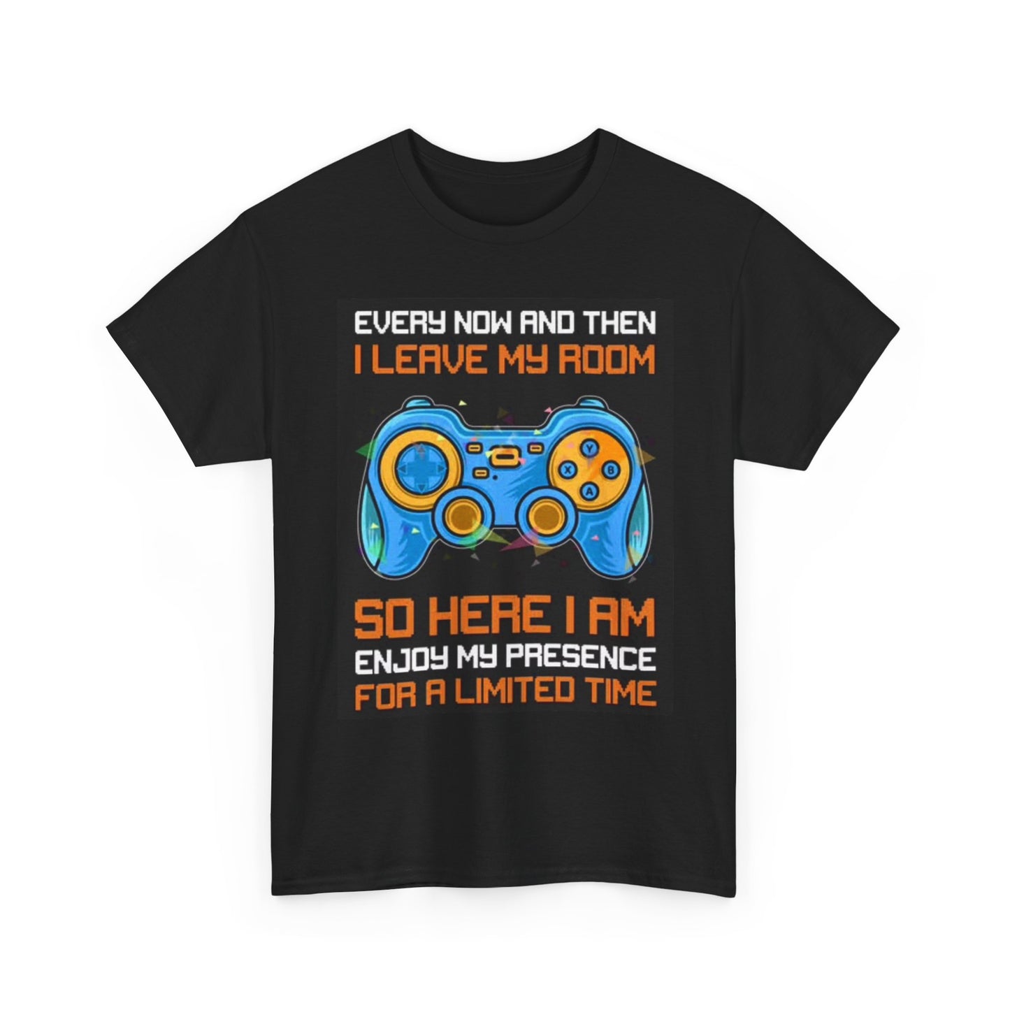 Funny Gaming Graphic T Shirt Retro Games Gamer Comedy Unisex Heavy Cotton Tee