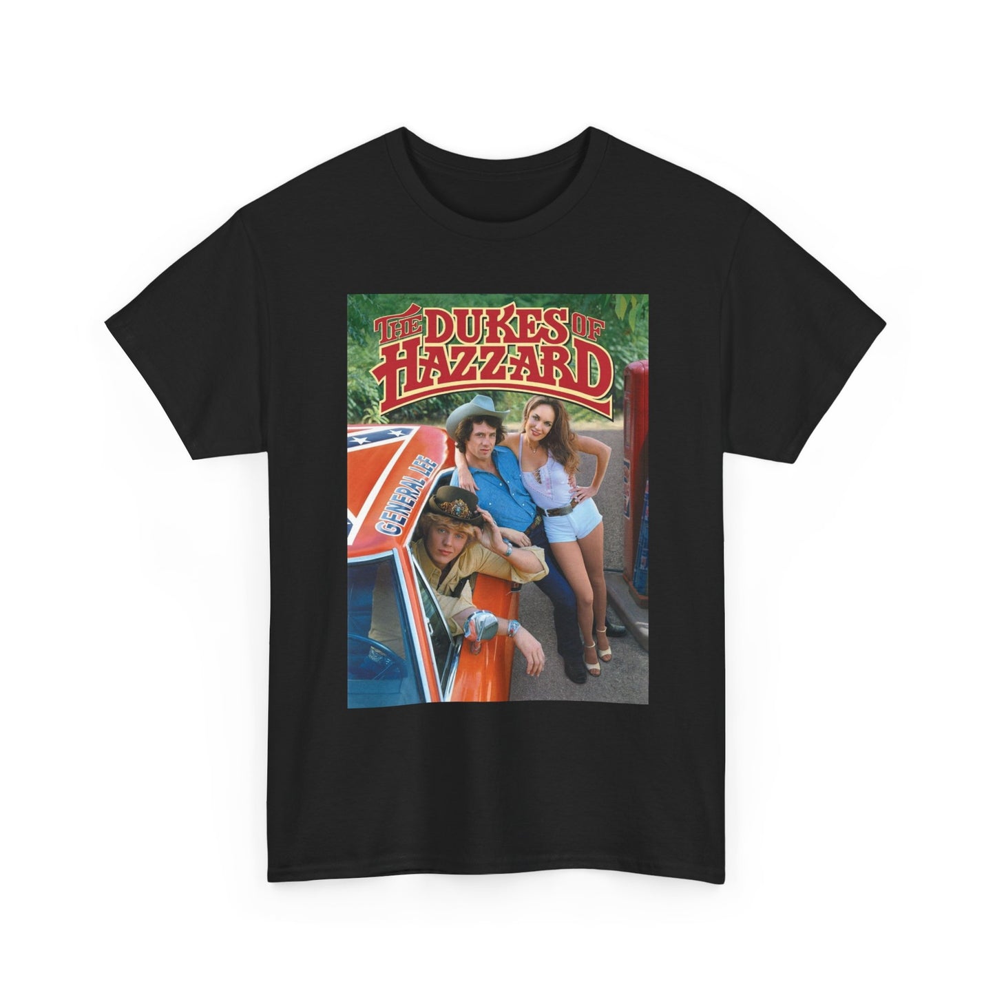 Dukes Of Hazzard Graphic T Shirt Vintage Poster Retro Unisex Heavy Cotton Tee 3
