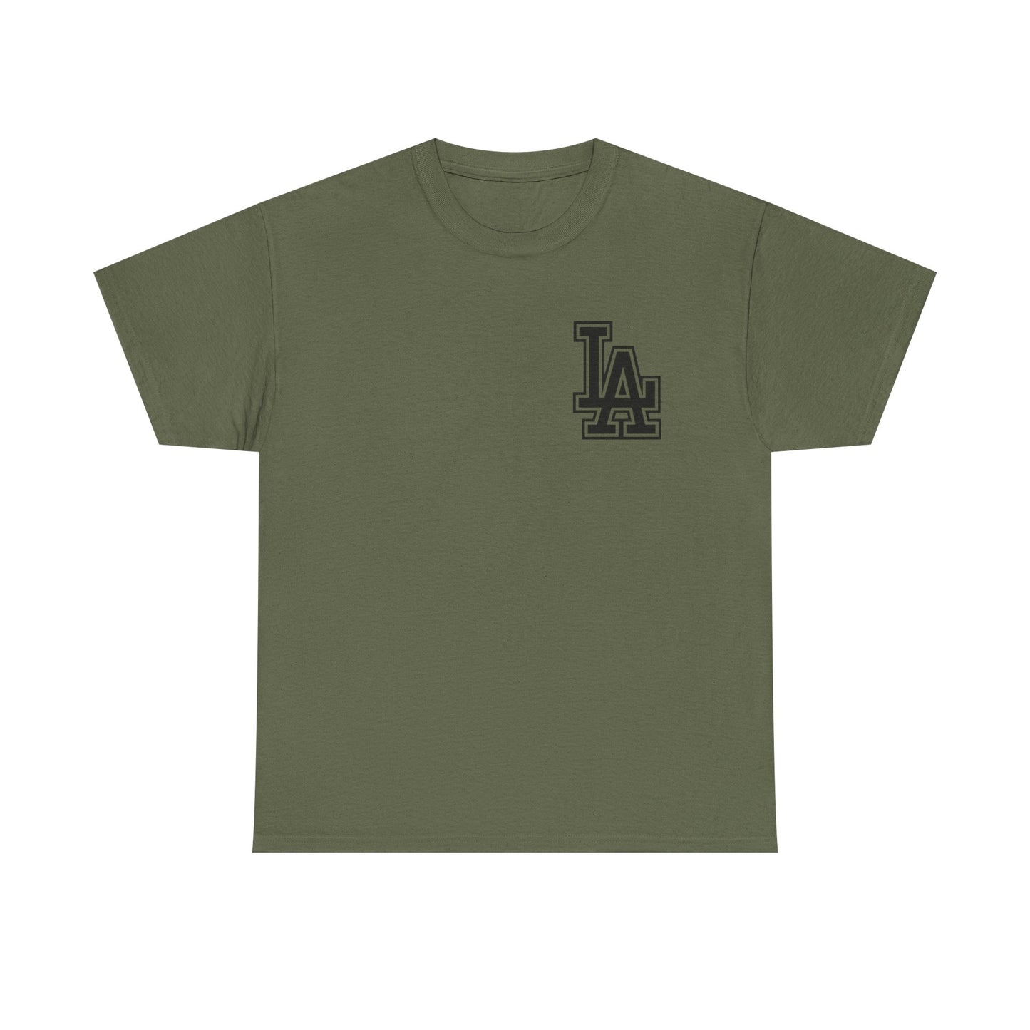 LA Los Angeles Cali Logo Graphic T Shirt S-5XL Unisex Heavy Cotton Tee