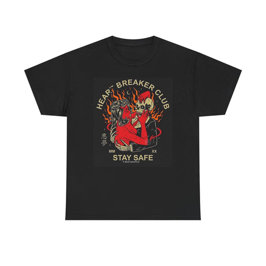 Heartbreaker Club Graphic T Shirt NEW Cotton Tee Gift