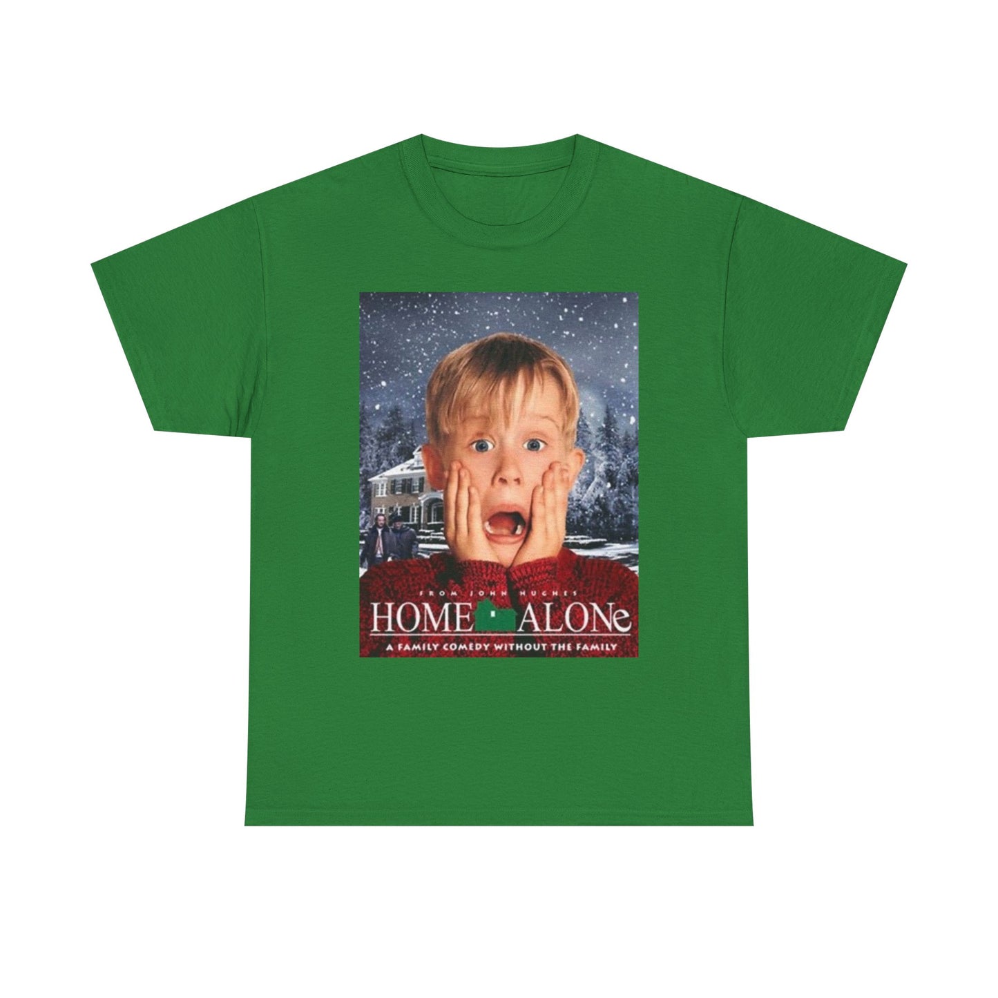 Home Alone T Shirt Vintage Movie Art Christmas Gift Unisex Heavy Cotton Tee