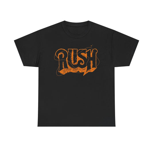 Rush Tshirt Vintage Rock 80s band graphic tour Unisex Heavy Cotton Tee