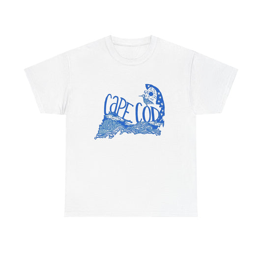Cape Cod The Cape Retro Graphic T Shirt NEW ADULT