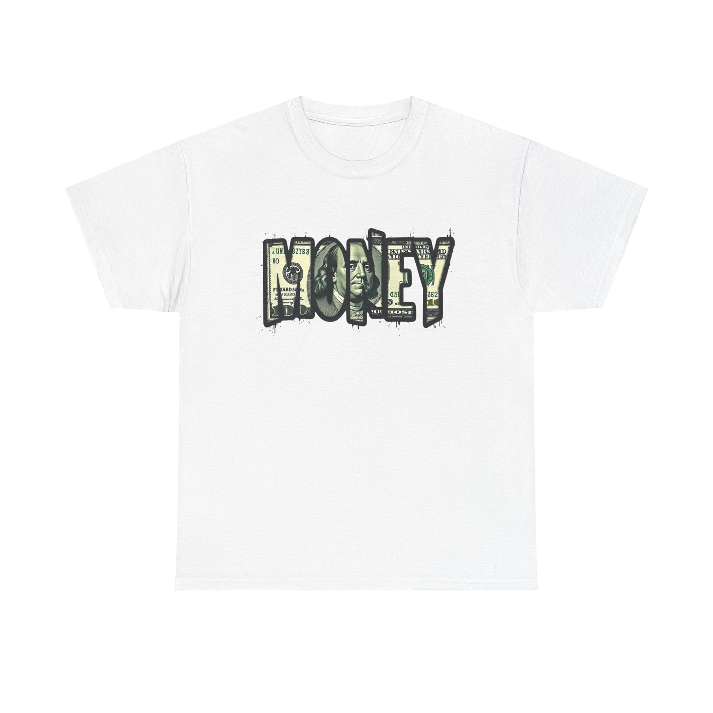Money T Shirt Graphic Unisex Heavy Cotton Tee NEW GIFT