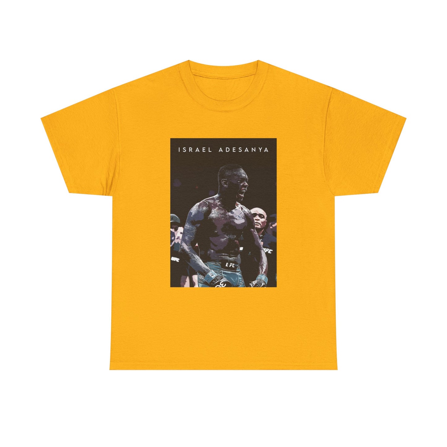 Israel Adesanya Tshirt Poster MMA UFC Merch Champ Graphic Unisex Heavy Cotton