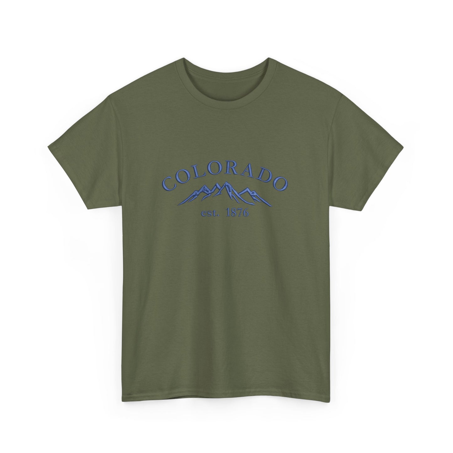Colorado Rockies Graphic T Shirt NEW Unisex Heavy Cotton Tee