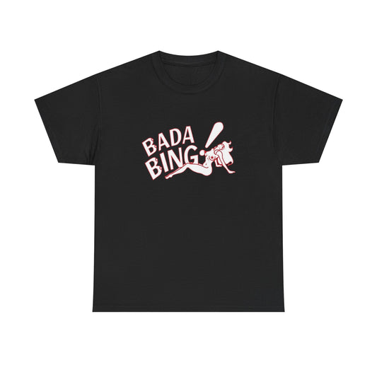 Bada Bing Sopranos Graphic T Shirt Unisex Heavy Cotton Tee Gift