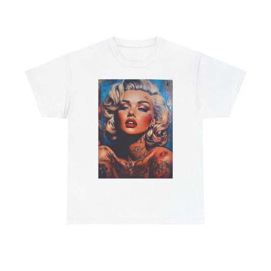 Blonde Pinup Vintage Graphic T Shirt Mens BRAND NEW S-5XL