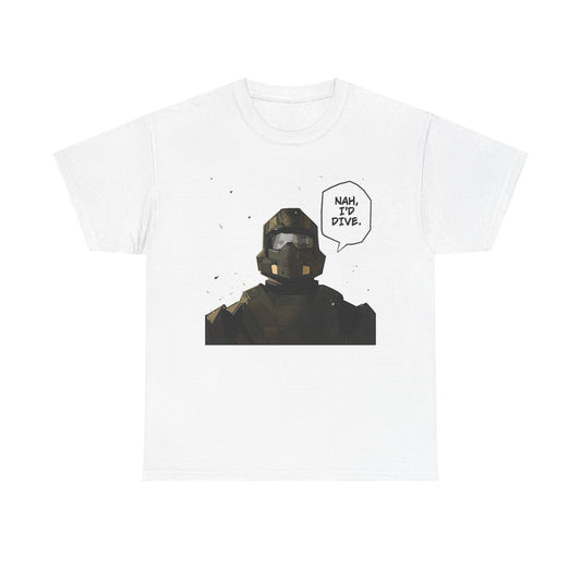 Hell Divers Gaming Graphic T Shirt Unisex Heavy Cotton Tee
