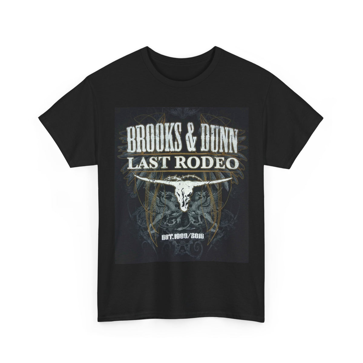 Brooks And Dunn Tshirt Vintage country retro Heavy Cotton Tee Country Fest