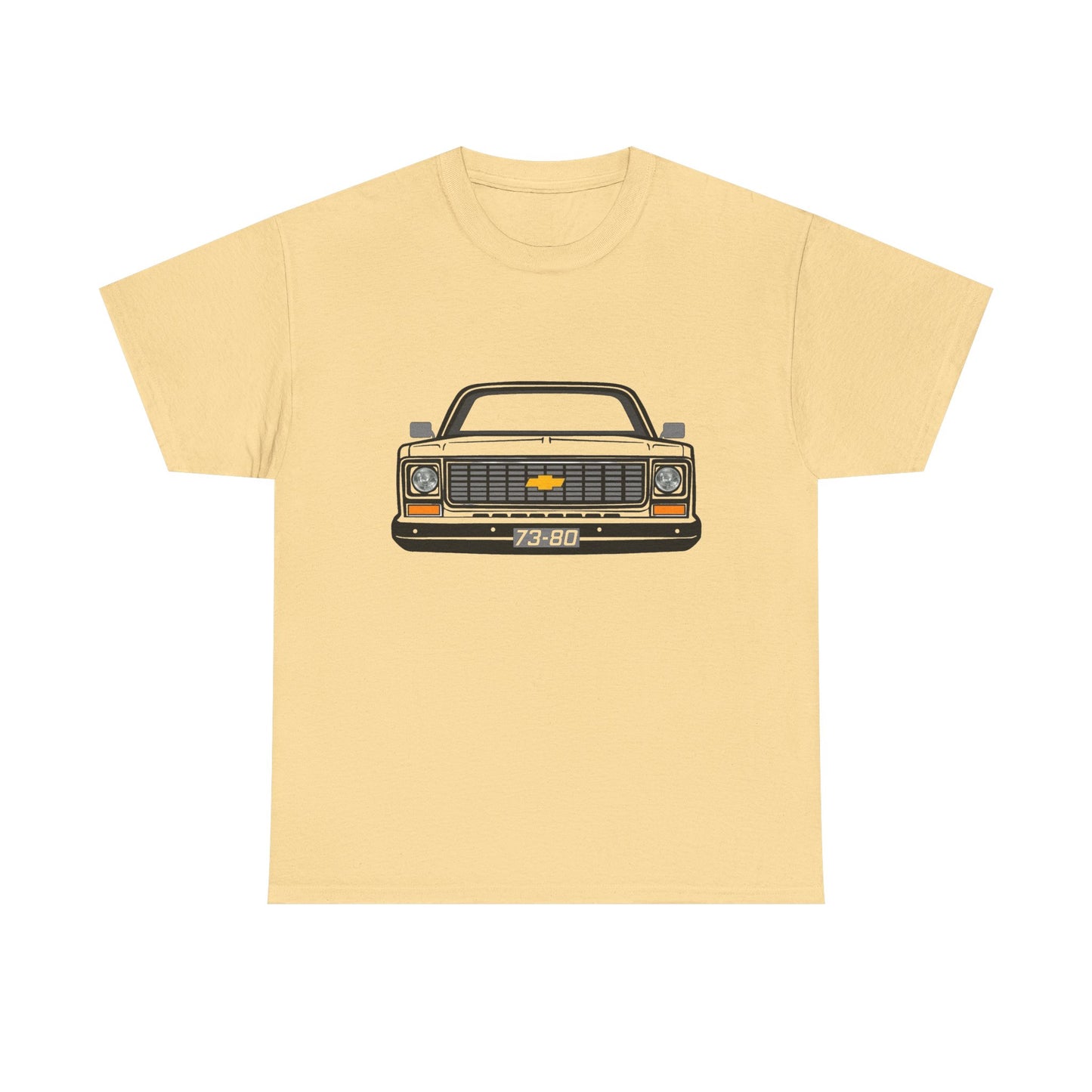 Square Body Chevy Classic Trucks Graphic T Shirt Unisex Heavy Cotton Tee NEW