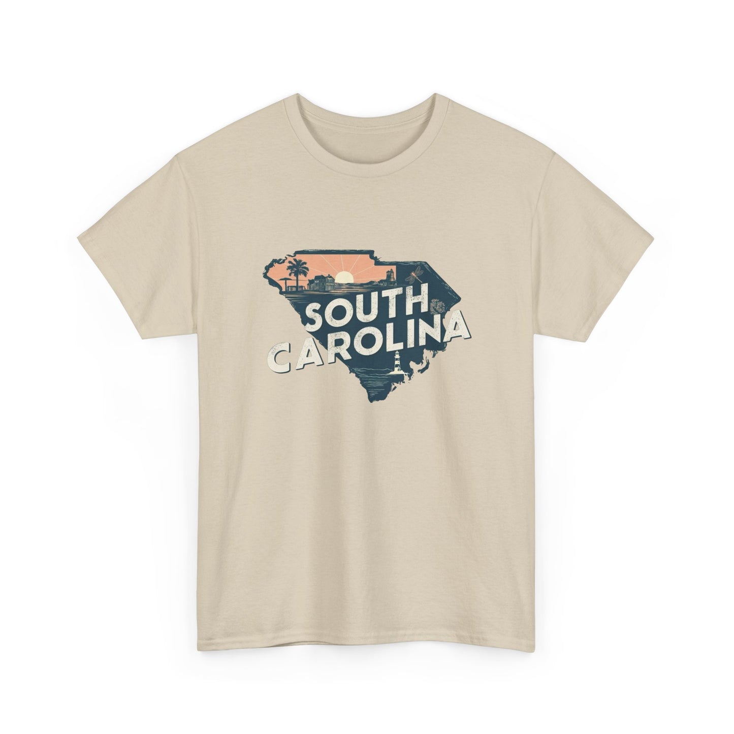 South Carolina USA Graphic T Shirt NEW Adult Tee