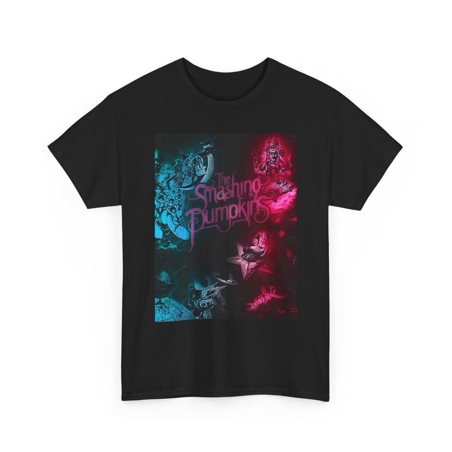Smashing Pumpkins Graphic T Shirt Vintage Merch Rock Unisex Heavy Cotton Tee