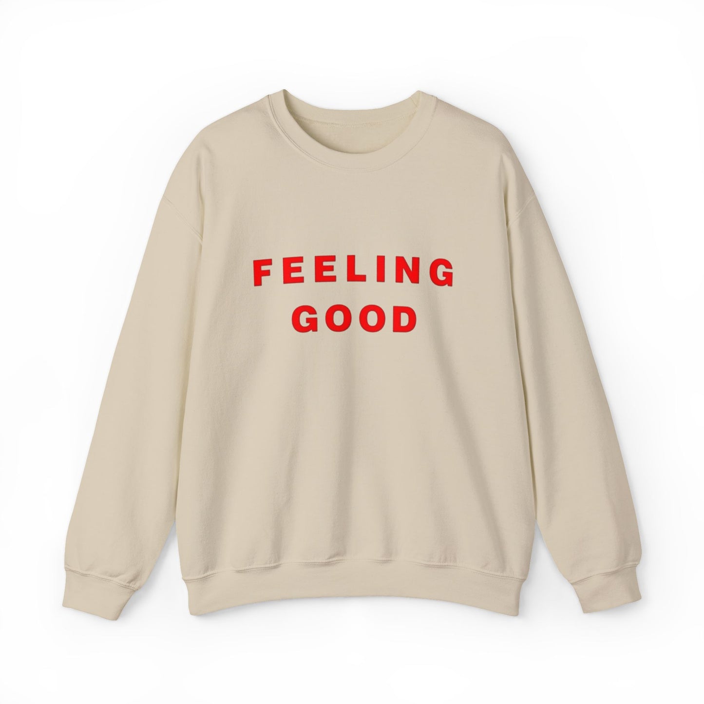 Feeling Good Graphic Sweater Men's Adult Crewneck Sweatshirt