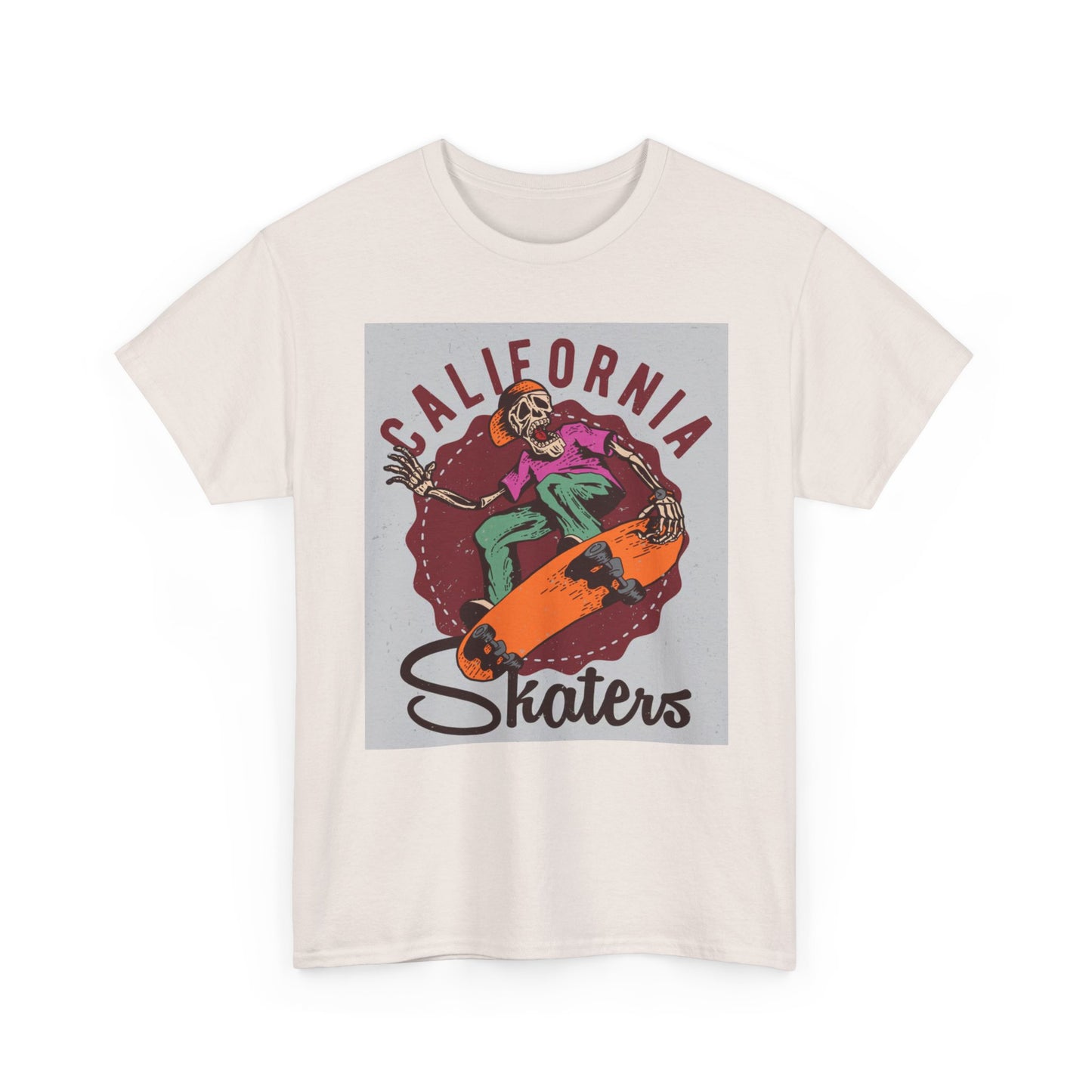 California Skaters Graphic T Shirt Unisex Heavy Cotton Tee