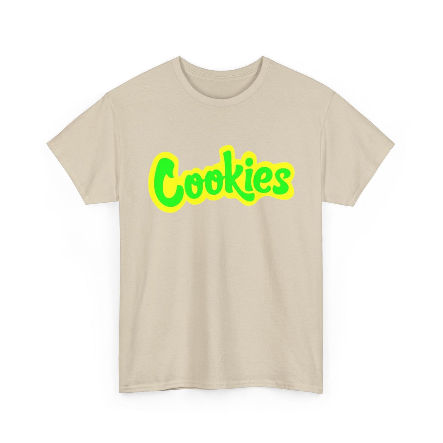 Cookies Tshirt Retro Logo Weed 420 California Unisex Heavy Cotton Tee