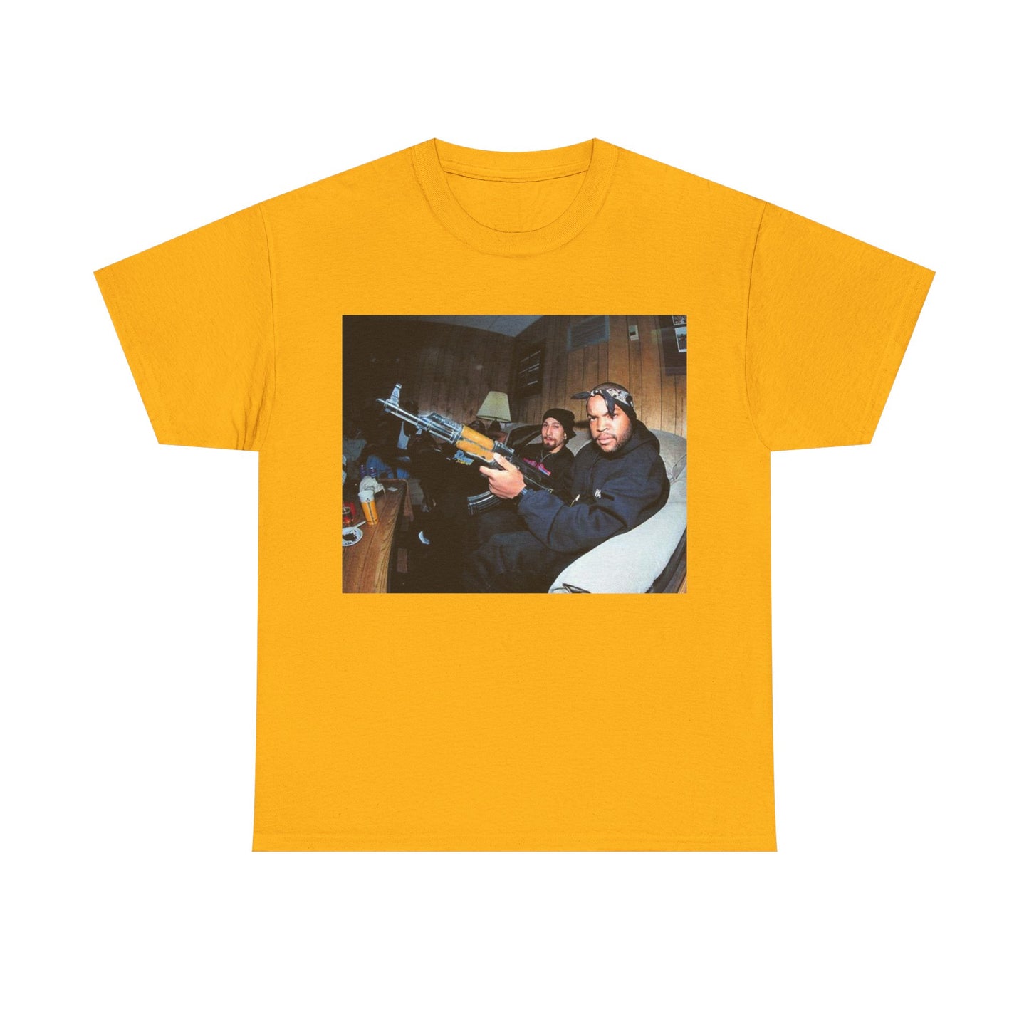 Ice cube T-shirt vintage 90s NWA California retro meme Unisex Heavy Cotton Tee