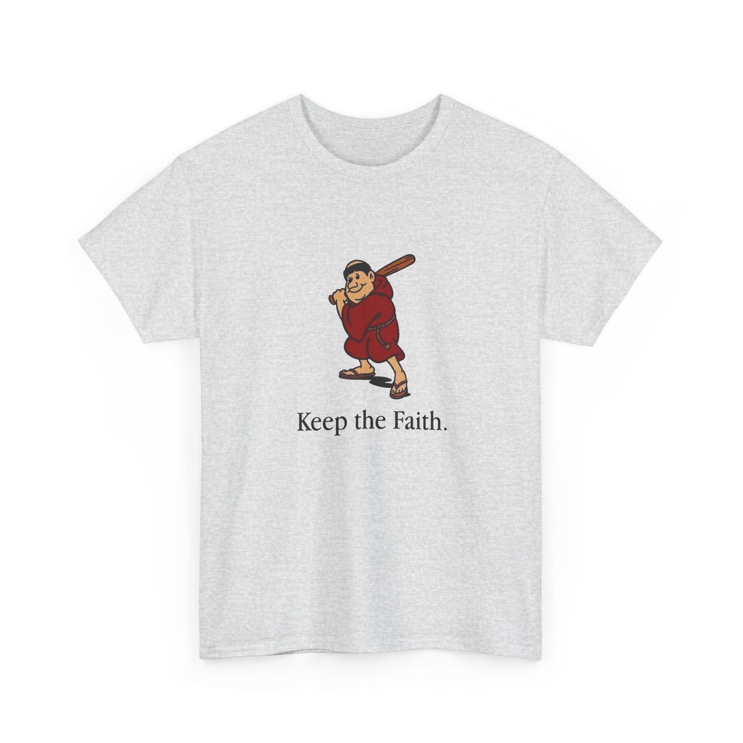 Keep The Faith Graphic T Shirt NEW Vintage Unisex Heavy Cotton Tee
