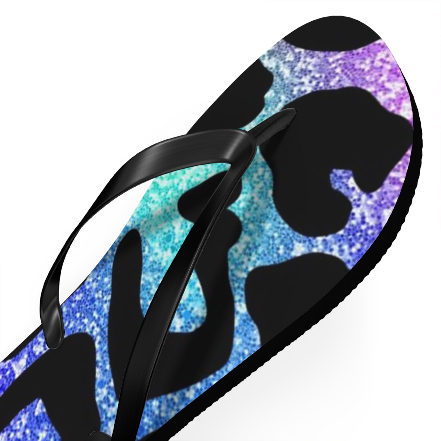 Glitter Animal Beach Sandals, Slides for Summer, Flip Flops, Water Resistant