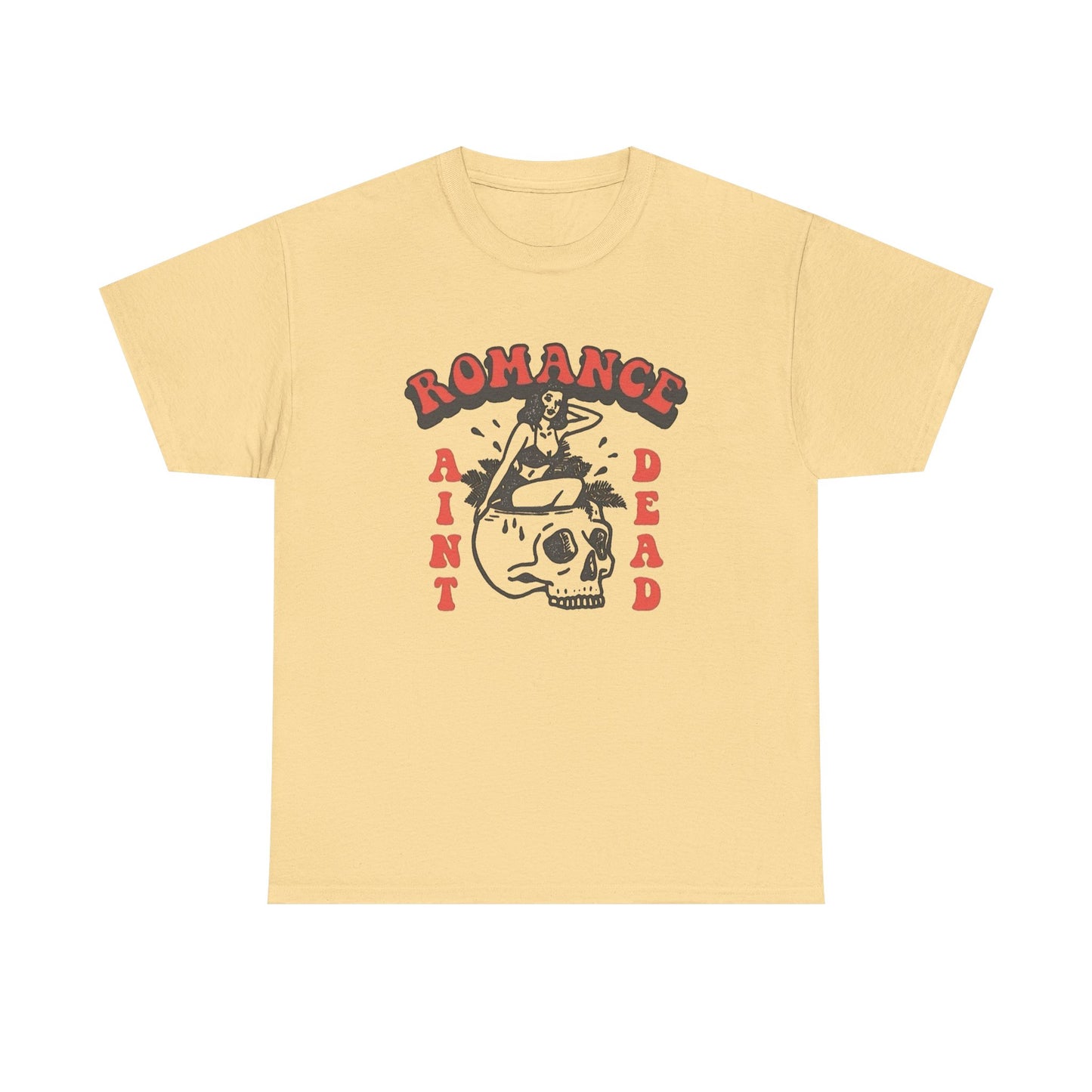 Romance Ain't Dead Graphic T Shirt NEW Vintage Unisex Heavy Cotton Tee