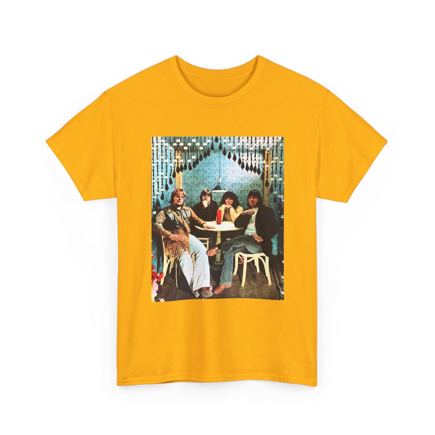 The guess who T-shirt vintage classic rock nostalgia Unisex Heavy Cotton Tee