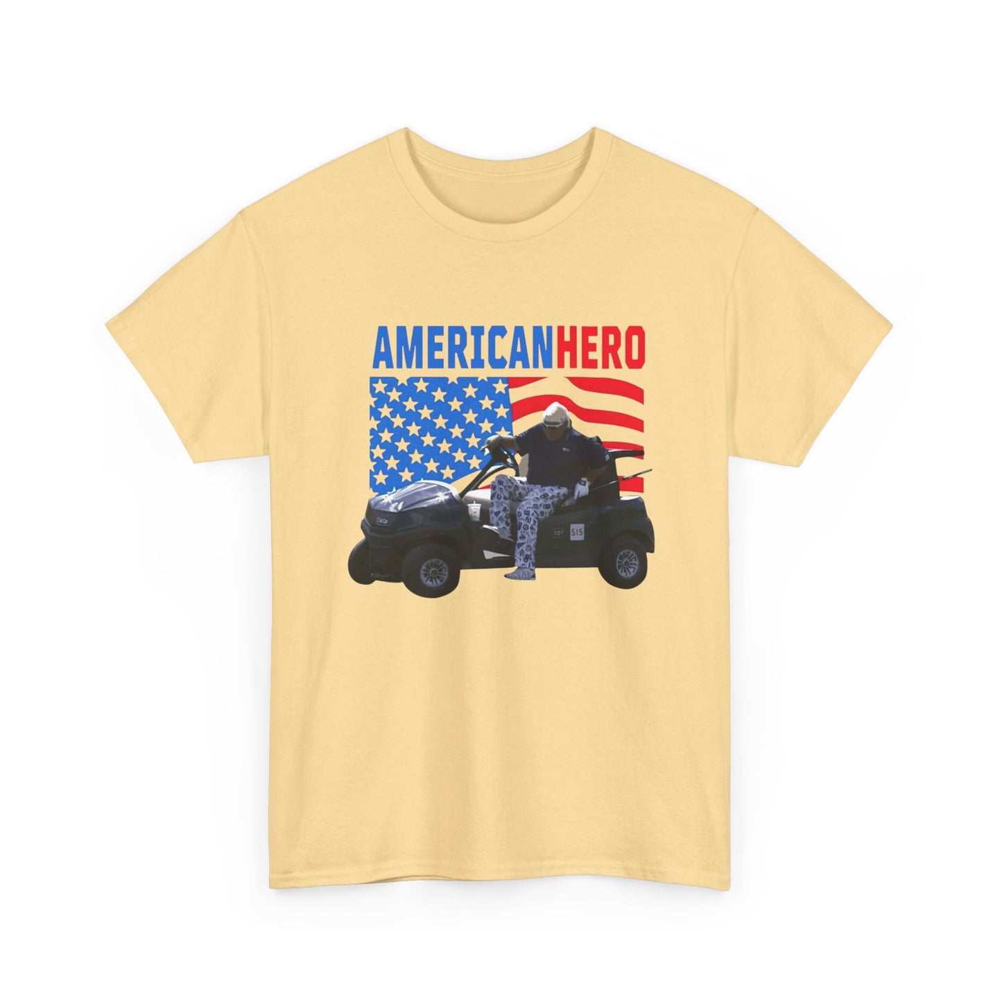 John Daly American Golf Hero Vintage T Shirt Unisex Heavy Cotton Tee Gift