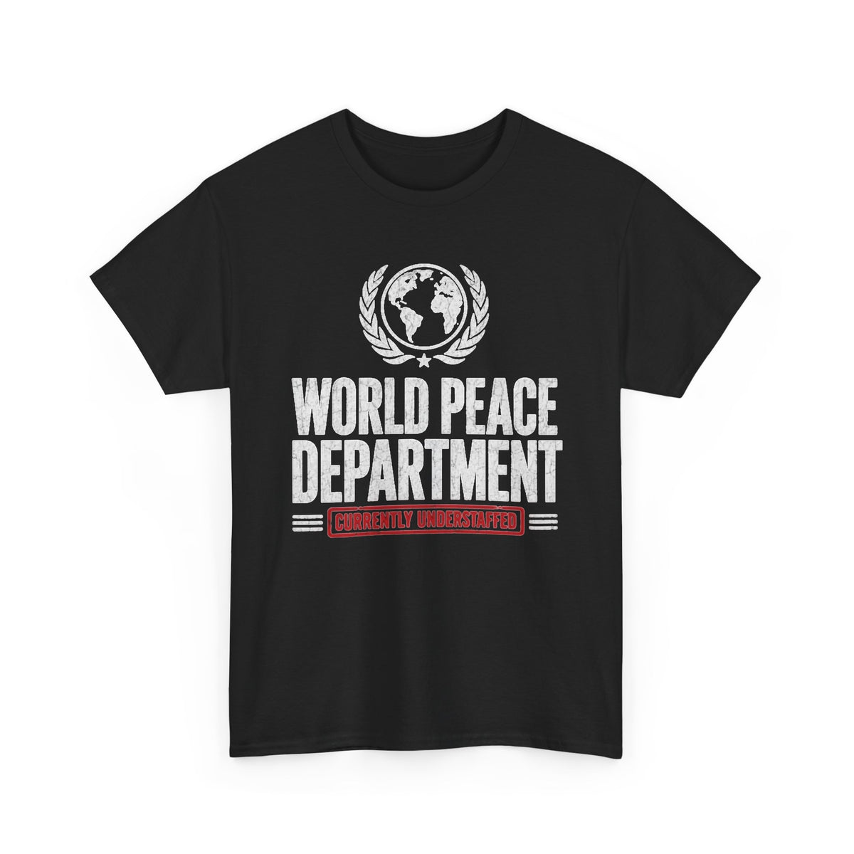 World Peace Department Graphic T-Shirt Men's Graphic Tee