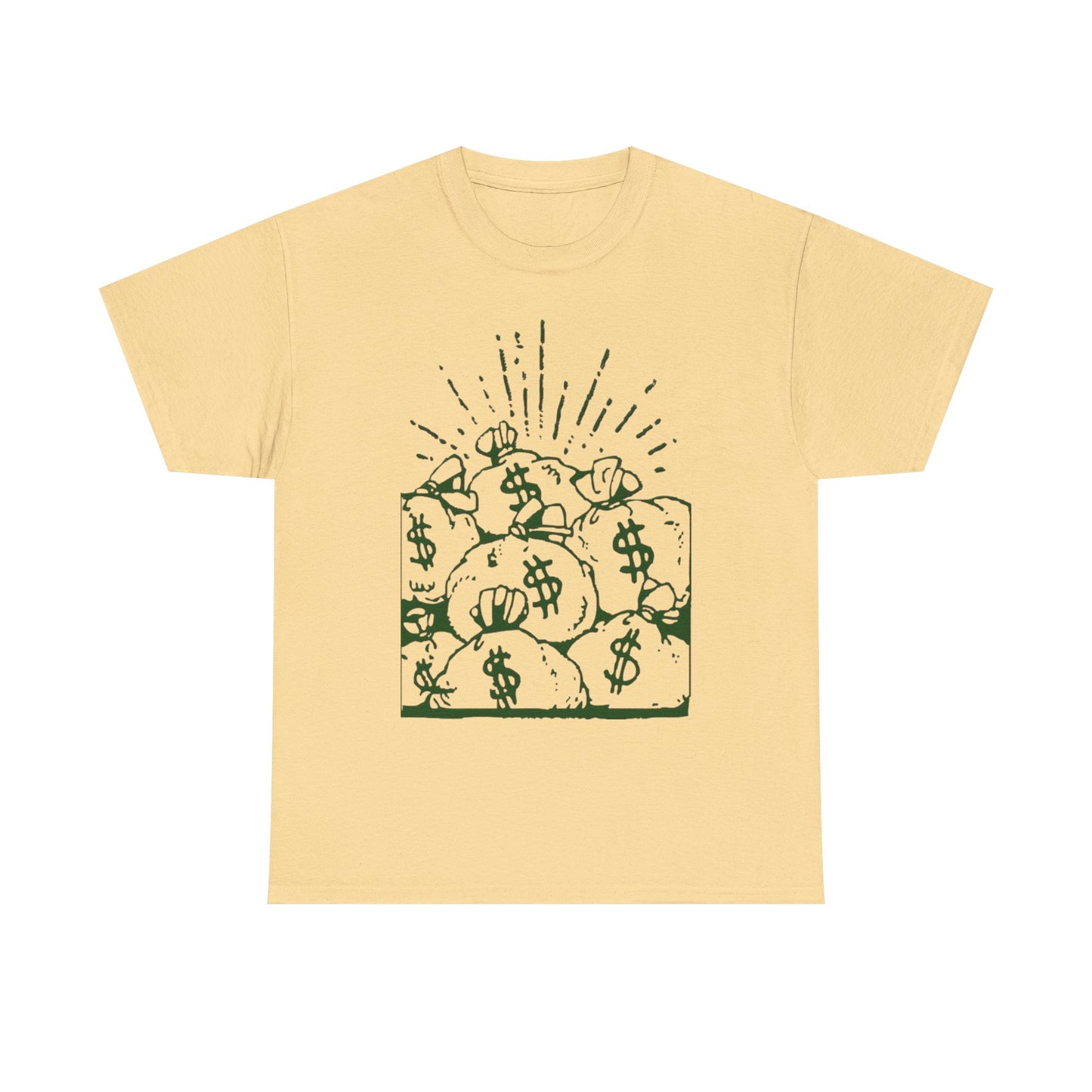 Moneybags Graphic T Shirt NEW ADULT Unisex Heavy Cotton Tee