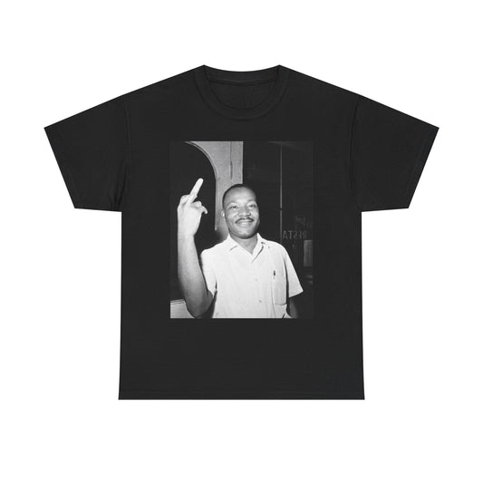 MLK Jr Funny Vintage Poster Graphic T Shirt Unisex Heavy Cotton Tee