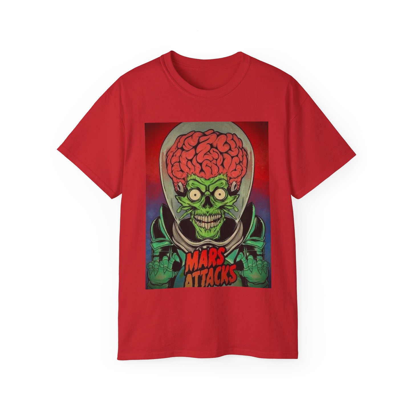 Mars attacks aliens vintage 90s space Unisex Ultra Cotton Tee