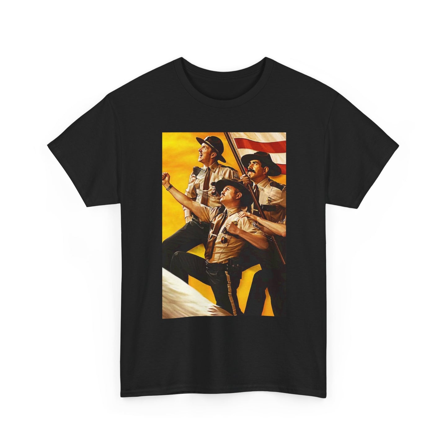 Supertroopers graphic T Shirt Vintage Retro Comedy Movie Unisex Heavy Cotton Tee