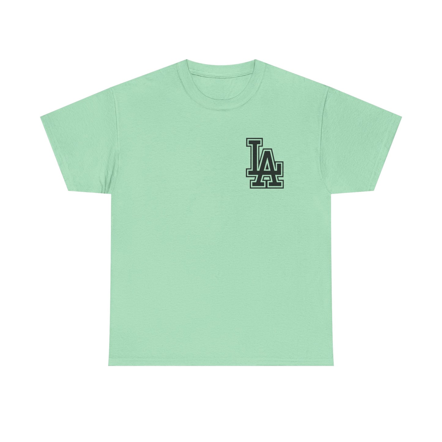LA Los Angeles Cali Logo Graphic T Shirt S-5XL Unisex Heavy Cotton Tee