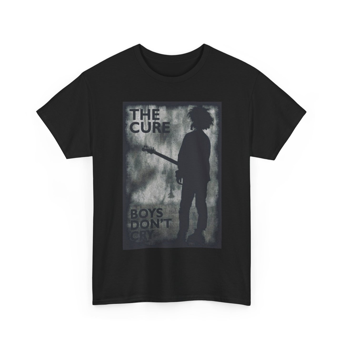 The Cure Tee Boys dont cry Tshirt Vintage Rock Emo 90s Unisex Heavy Cotton Tee