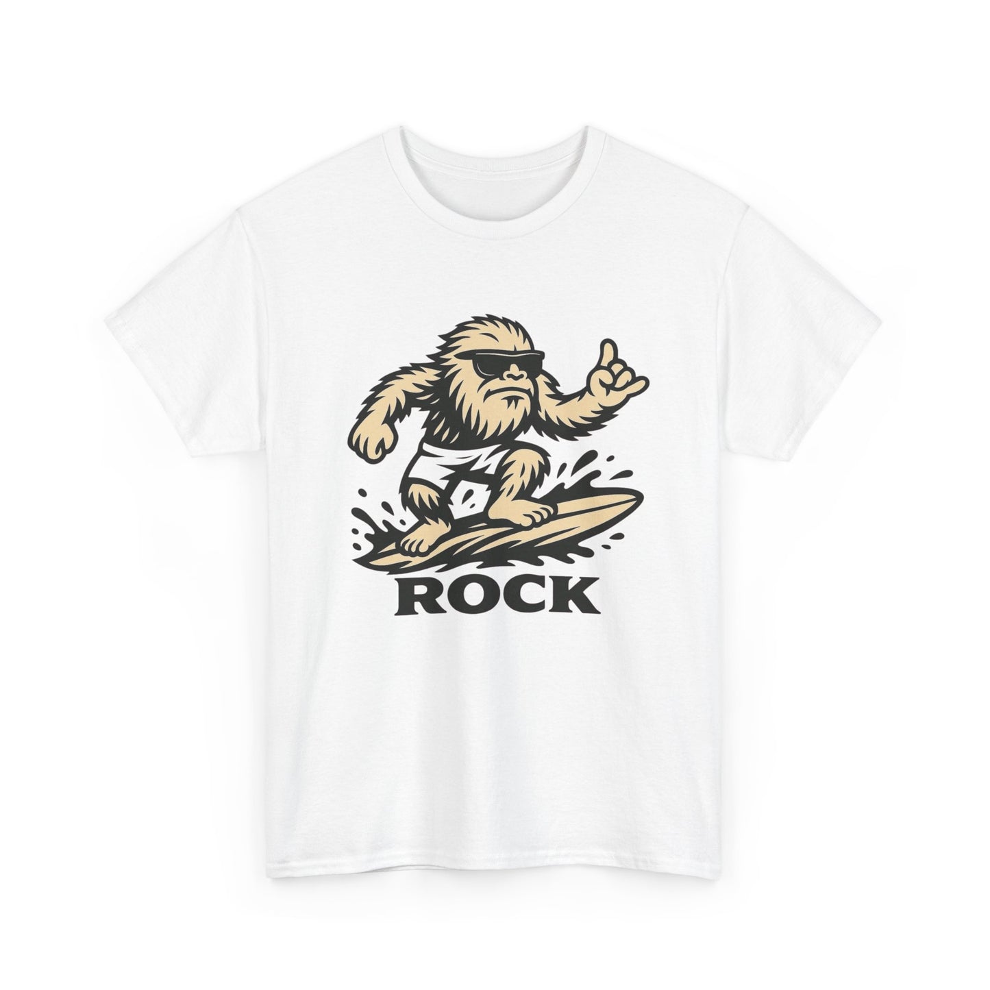 Surfing Rocker Graphic T Shirt Unisex Heavy Cotton Tee New Gift