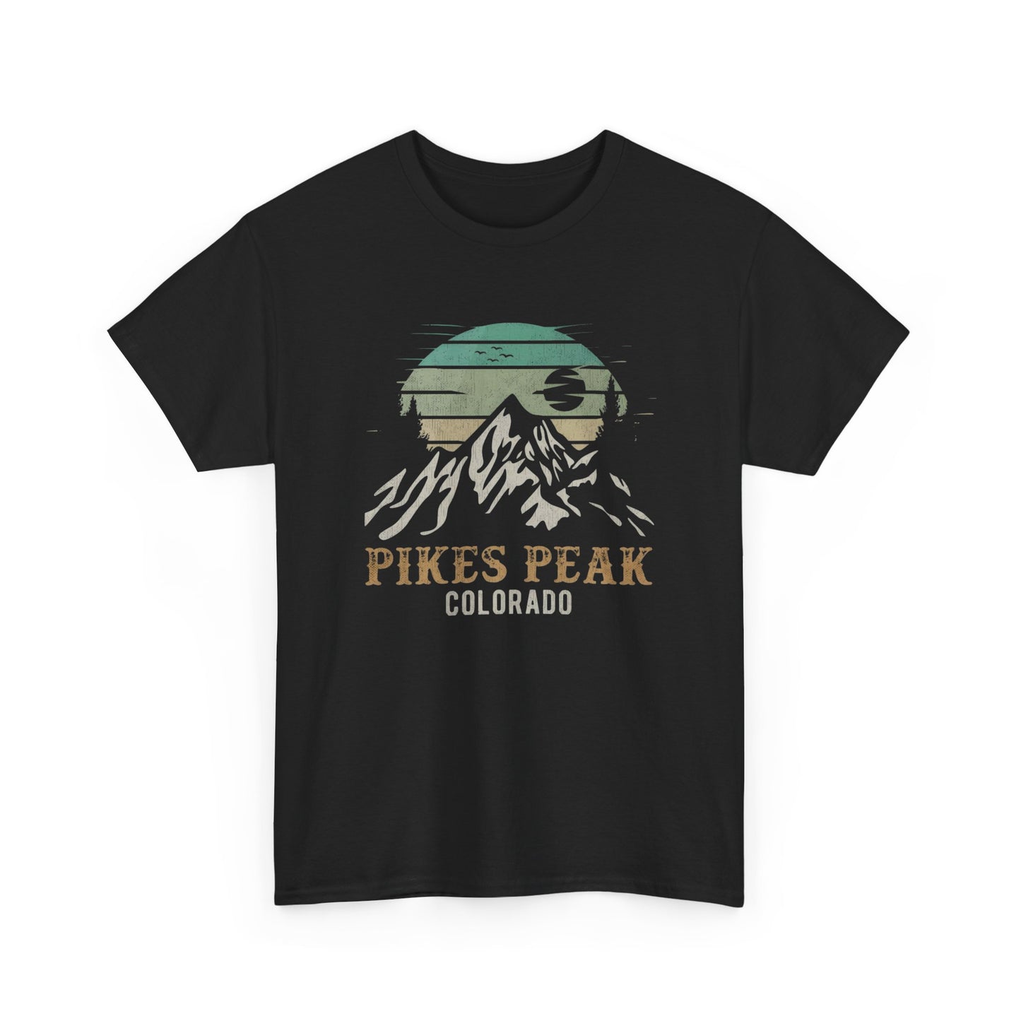 Pikes Peak Colorado Graphic T Shirt NEW Adult Tee
