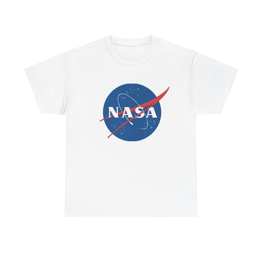 NASA Retro Space Station Graphic T Shirt NEW Unisex Heavy Cotton Tee