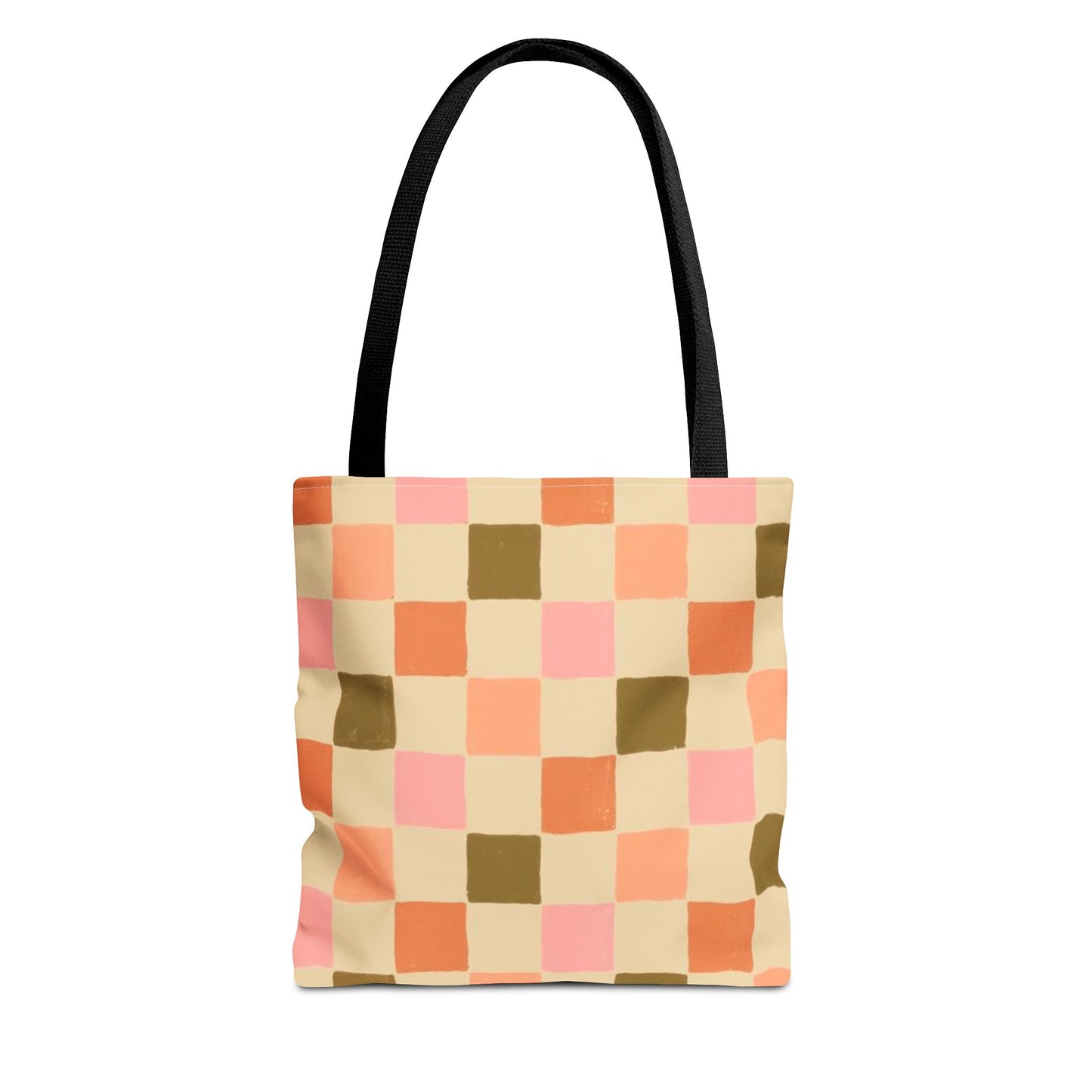 Sonoma Checkered All Over Print BRAND NEW Purse - Pocketbook - Travel Tote Bag