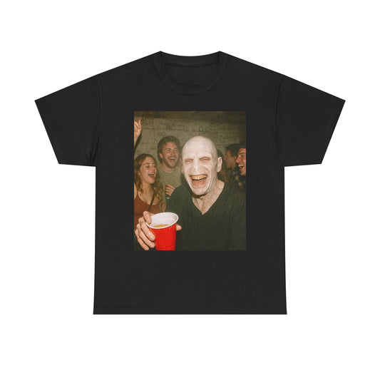 Voldemort Funny Partying Potter Graphic T Shirt BRAND NEW S-5XL