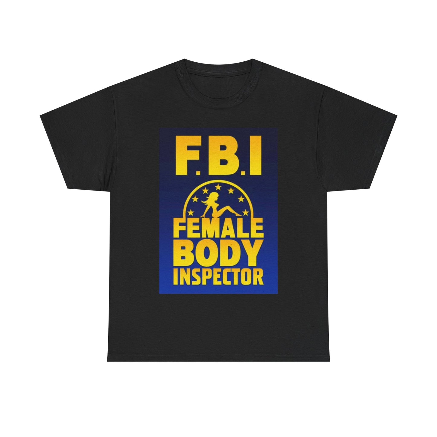Female Body Inspector Shirt Funny Graphic Unisex Heavy Cotton Tee