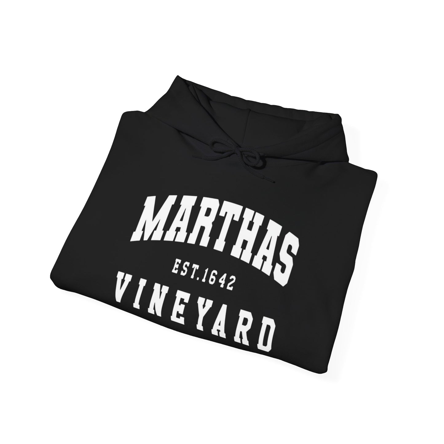 Martha's Vineyard Logo Graphic Hoodie Hooded Sweatshirt NEW ADULT