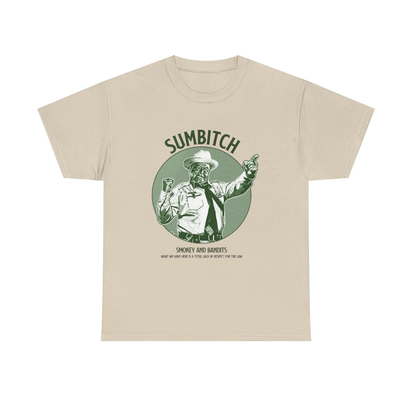 Smokey And The Bandit Funny Graphic T Shirt Unisex Heavy Cotton Tee