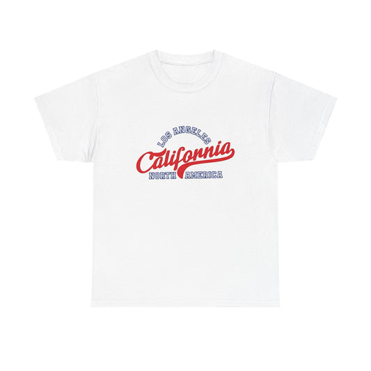 Los Angeles California Graphic T Shirt Unisex Heavy Cotton Tee