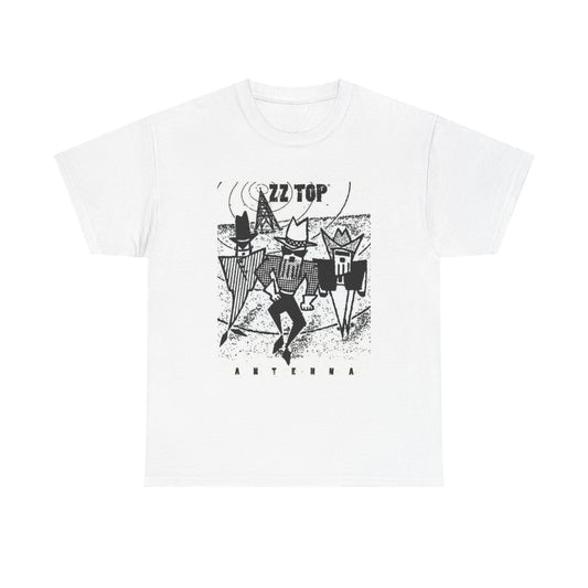 ZZ Top Tshirt Retro Country Rock Texas Music Graphic Unisex Heavy Cotton Tee
