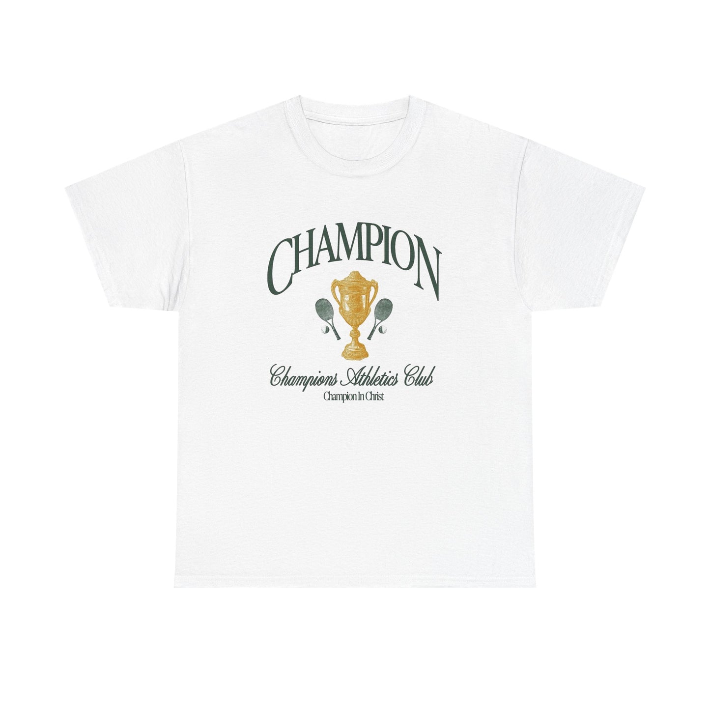 Champions In Christ Graphic T Shirt Unisex Heavy Cotton Tee