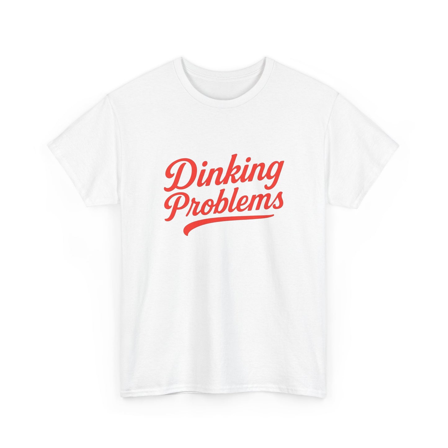 Pickle Ball Dinkin Problems Graphic T Shirt Heavy Cotton Tee NEW ADULT UNISEX