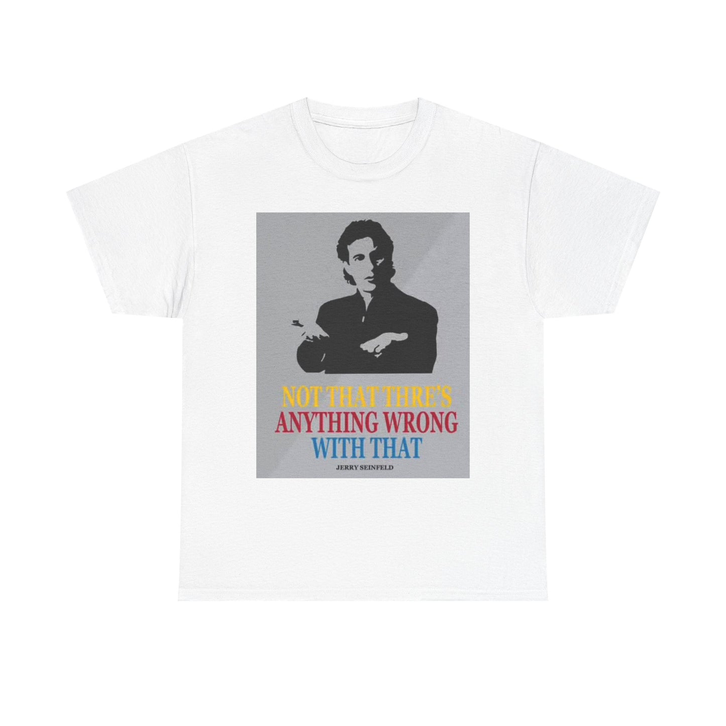 Jerry Seinfeld Comedy T Shirt Retro New York Graphic Unisex Heavy Cotton Tee